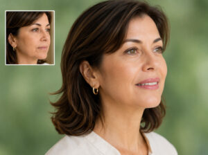 lip lift antes despues
