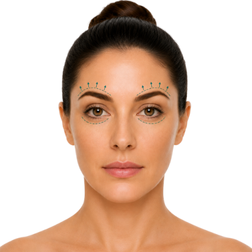 Blefaroplastia+Lifting directoindirecto de ceja